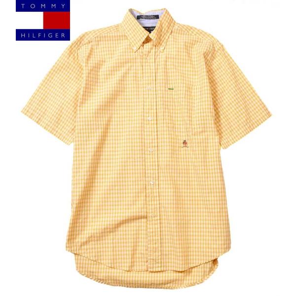 Tommy Hilfiger トミーヒルフィガー ボタンダウン 半袖シャツ イエロー チェック柄 メンズl相当 Buyee Buyee 日本の通販商品 オークションの代理入札 代理購入
