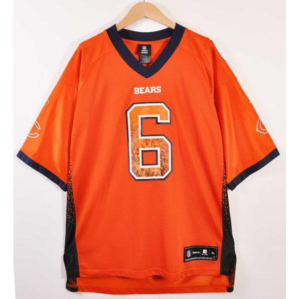 ■状態USEDグレード［B］1. ボディ：袖リーボックロゴのほぼハゲ・サイドスリット周辺の毛玉や毛羽・袖などの細かい目寄りキズやスリキズ・薄い汚れ・細かい汚れ・細かい生地キズなどあり2. ワッペン部：糸ダレ・内側プリントのカスレハゲ多数など...