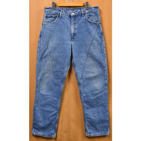 Carhartt カーハート デニムパンツ ストレート ブルー　裏地フランネル Carhartt（カーハート） 裏地フランネル生地 5ポケット デニムパンツ
