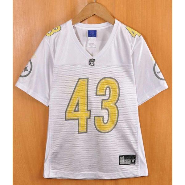 Reebok リーボック NFL ピッツバーグ・スティーラーズ フットボールシャツ ユニフォーム レディースM(21760