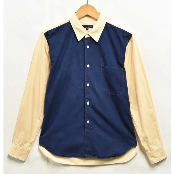 プリュス 13aw フリンジ付き シャツ XS COMME des GARCONS 2000年代 コム・デ・ギャルソン オム