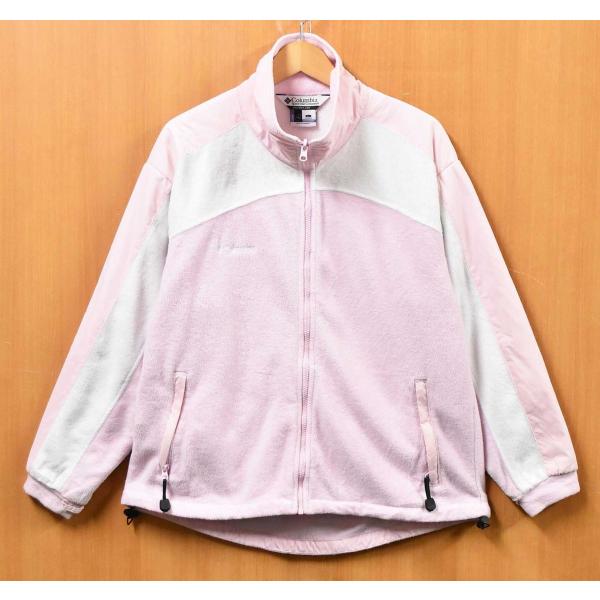 Columbia コロンビア フルジップ フリースジャケット ピンク Columbia コロンビア フルジップ フリースジャケット ピンク