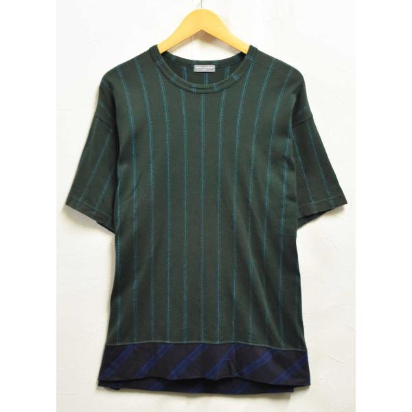 AD2000 日本製 コム・デ・ギャルソン オム 半袖Tシャツ グリーン