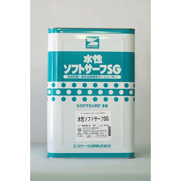 水性ソフトサーフSG 16Kg/缶 塗料 微弾性 フィラー ペンキ DIY 外壁 下塗 下地調整材 エスケー エスケー化研 :109000511:DIY・塗料のペンキいっぱい! - 通販 - Yahoo!ショッピング 水性ソフトサーフSG 16Kg/缶 塗料 微弾性 フィラー ペンキ DIY 外壁 下塗 下地調整材 エスケー エスケー化研 :109000511:DIY・塗料のペンキいっぱい! - 通販 - Yahoo!ショッピング