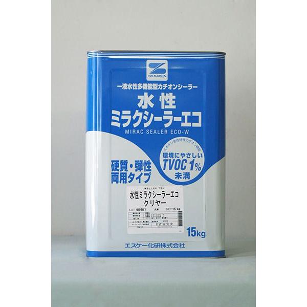 水性ミラクシーラーエコ (クリヤー) 15Kg/缶 塗料 水性 シーラー カチオン 下塗り ペンキ エスケー エスケー化研 :109000820:DIY・塗料のペンキいっぱい! - 通販 - Yahoo!ショッピング 水性ミラクシーラーエコ (クリヤー) 15Kg/缶 塗料 水性 シーラー カチオン 下塗り ペンキ エスケー エスケー化研 :109000820:DIY・塗料のペンキいっぱい! - 通販 - Yahoo!ショッピング