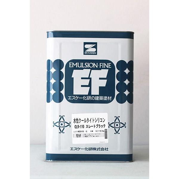 水性クールタイトシリコン （CLR-110 スレートブラック） 15Kg 缶 遮熱