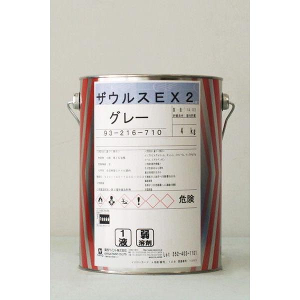 ザウルスEX2 (グレー) 4Kg/缶 塗料 さび止め 錆止め サビ止め 油性 エポキシ ペンキ 業務用 塗装 鉄部 クロムフリー 油性 防食 防錆 日曜大工 :207000193:DIY・塗料のペンキいっぱい! - 通販 - Yahoo!ショッピング ザウルスEX2 (グレー) 4Kg/缶 塗料 さび止め 錆止め サビ止め 油性 エポキシ ペンキ 業務用 塗装 鉄部 クロムフリー 油性 防食 防錆 日曜大工 :207000193:DIY・塗料のペンキいっぱい! - 通販 - Yahoo!ショッピング