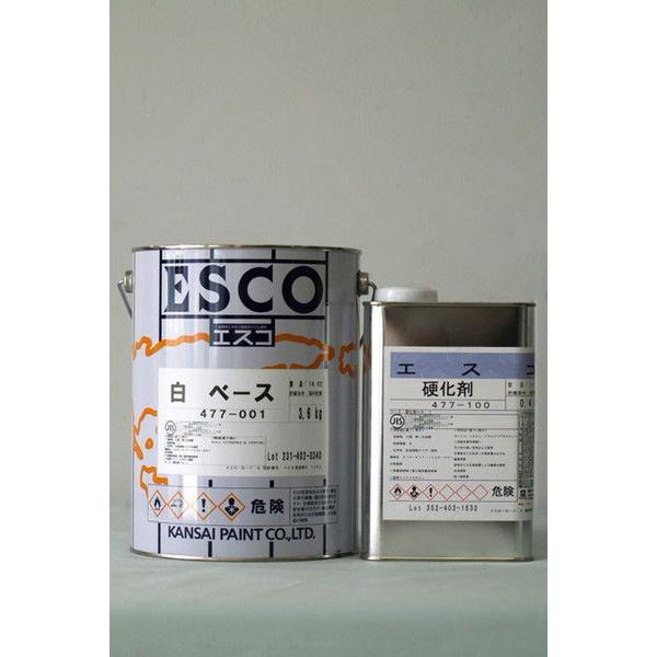 エスコ 白 4kg セット 塗料 サビ止め さび止め エポキシ ペンキ 塗装 鉄部 防食 防錆 錆止め 浸透形 Jisk5551 Diy 塗料のペンキいっぱい 通販 Yahoo ショッピング