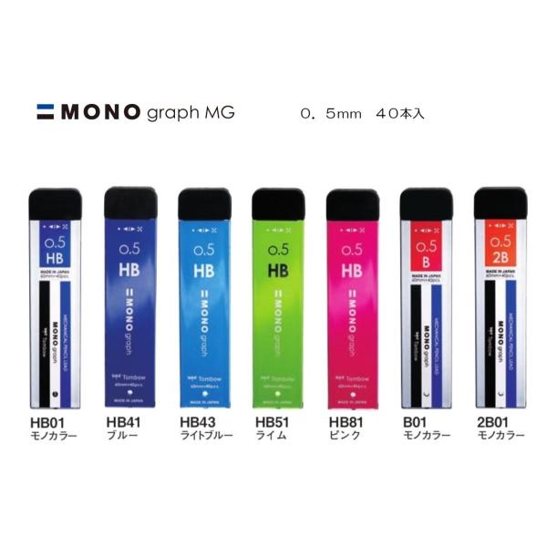 シャー芯0.5mm シャー芯 0.5mm Pentel ぺんてる Ain ペンシル芯 赤芯 青芯 20本入り