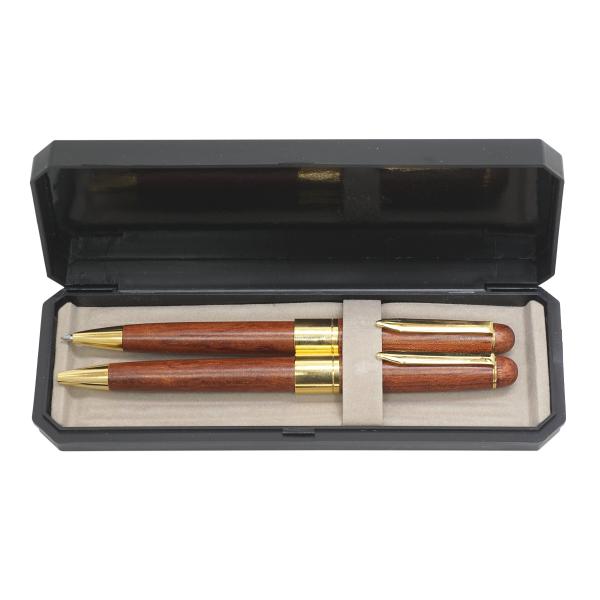 MONBLACペンケース&シャープペンシル2本レバー式ボールペン1本セット