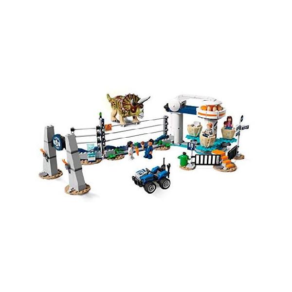 LEGO（レゴ） ジュラシック・ワールド トリケラトプスの暴走 75937