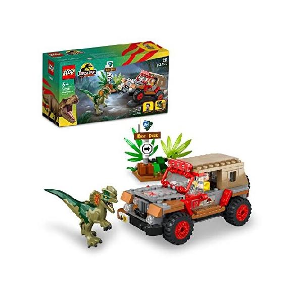 LEGO Jurassic Park Dilophosaurus Ambush 76958 Building Toy