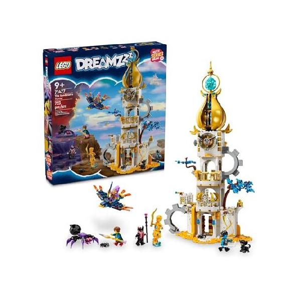 LEGO DREAMZzz The Sandman’s Tower, Kids’ Castle Toy Playset with Toy Spider and Bird, Fantasy Gift for Girls and Boys Aged 9 and Up, 71477