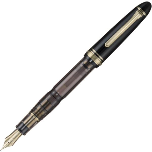 【在庫品】セーラー万年筆 プロフィットレアロ 18金万年筆 クリアブラック 細字 11-1853-220【送料無料】
