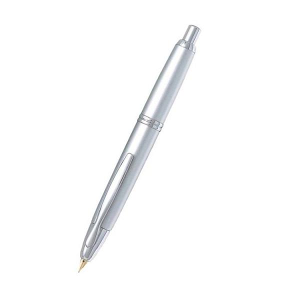 PILOT Capless シルバー 万年筆 FCN-1MR-SF PILOT（文具） 【在庫品】パイロット万年筆 キャップレス
