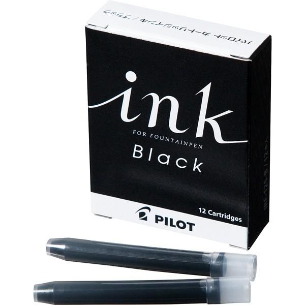 PILOT - パイロットカートリッジインキ IRF12S 12本入り10個++万年筆 パイロット カートリッジインキ IRF-12S [ブラック] (万年筆