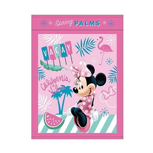 お昼寝ケット ディズニー ミニー ピンクバケーション 染料プリント シャーリング 61 丸眞 Penport 通販 Yahoo ショッピング