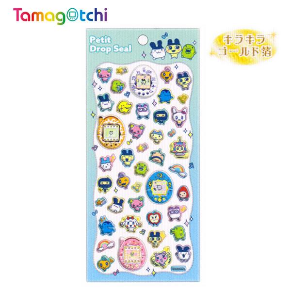 シール帳とセット販売】たまごっち プチドロップシール 4719 カミオ
