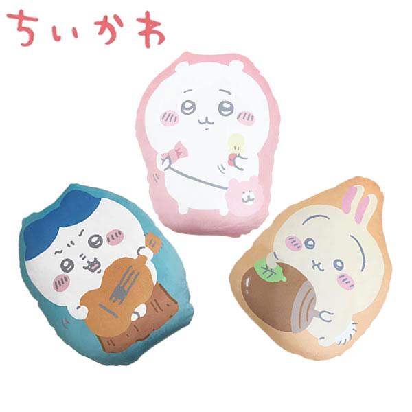 ちいかわ ダイカットクッション モリシタ クッション ハチワレ うさぎ