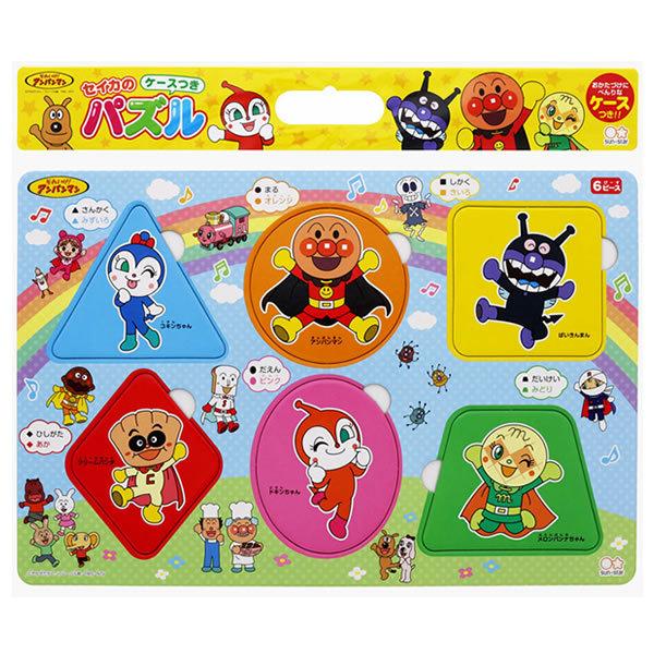 アンパンマン ハッピーロッピーパズル 6p かたち 95 サンスター文具 j j Penport 通販 Yahoo ショッピング