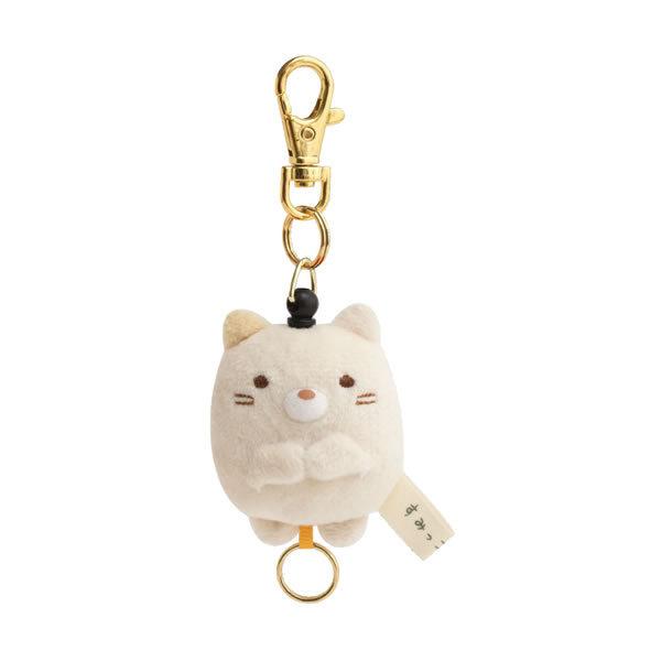 すみっコぐらし ぬいぐるみリールキーホルダー ねこ 62 サンエックス Ab Ab Penport 通販 Yahoo ショッピング