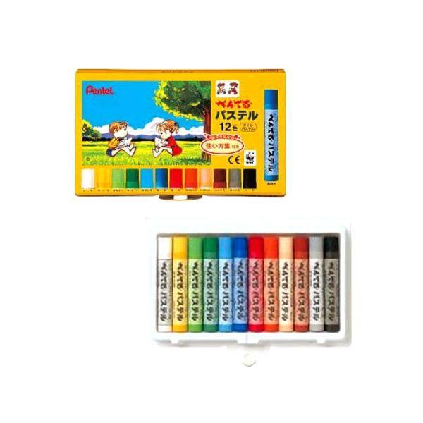 ぺんてる ぺんてるパステル 12色 5000 Ghsr 12 Ghsr 12 Penport 通販 Yahoo ショッピング