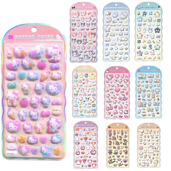 CRUX（クラックス） キャラクター コットンパフィーシール カミオ