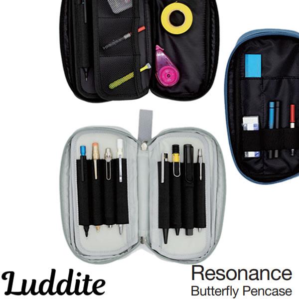LUDDITE（ラダイト） Resonance バタフライ ペンケース レゾナンス