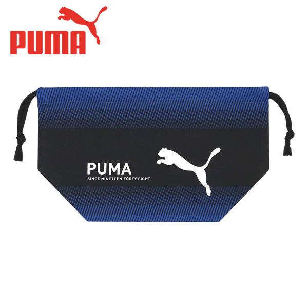 他サイト： プーマ PUMA お弁当袋 1145 クツワ 巾着 弁当 べんとう 子供 小学生 中学生 男子 男の子の商品画像
