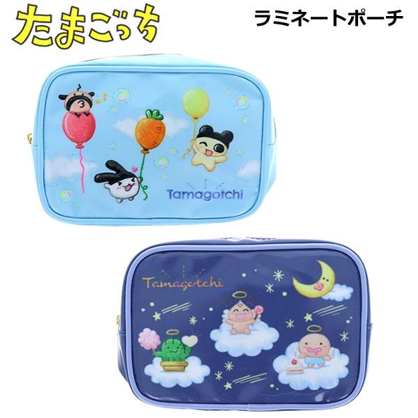 玉子の黄身様オーダー ラミネートポーチ サンスター文具 たまごっち ラミネートポーチ 色鉛筆タッチ ポーチ 水