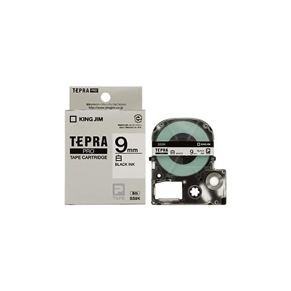 テプラpro テープカートリッジ 白ラベル 9mm幅 黒文字 キングジム Ss9k Ss9k Penport 通販 Yahoo ショッピング