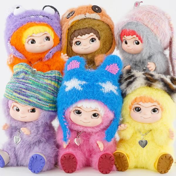 ワクク WAKUKU FUZZY TRENDY FUN PARTY トレーディングマスコット何が
