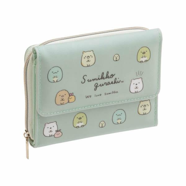 すみっコぐらし ワレットブルー 6813 サンエックス WL35002 P