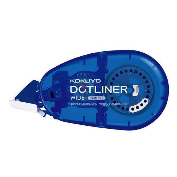 他サイト： ドットライナー ワイド　つめ替え　強粘着 タ-D400-20N コクヨ［ポイント１０倍］の商品画像