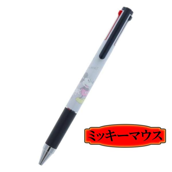ミッキーマウス ボールペン ディズニー 多色ペン ジュースアップ3 ギフト プレゼント 文房具 サンスター文具 入学 就職 祝い キャラクター JuiceUP