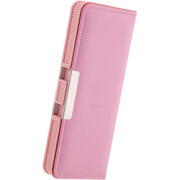 【商品名】筆箱 小学校 女子 女の子 小学生 無地 両開き ペンケース ハイるん 学ぶんぐ うさぎ 入学 新学期 ショウワノート 鉛筆削り 時間割り 鉛筆ホルダー ピンク