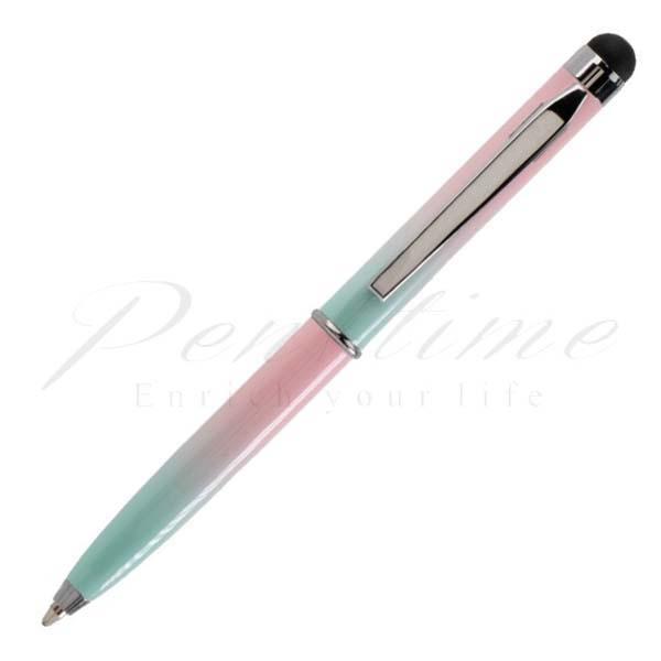 モンテベルデ　ボールペン　ポキート　スタイラス　1919555　ピンク／ミント 名入れ有料
