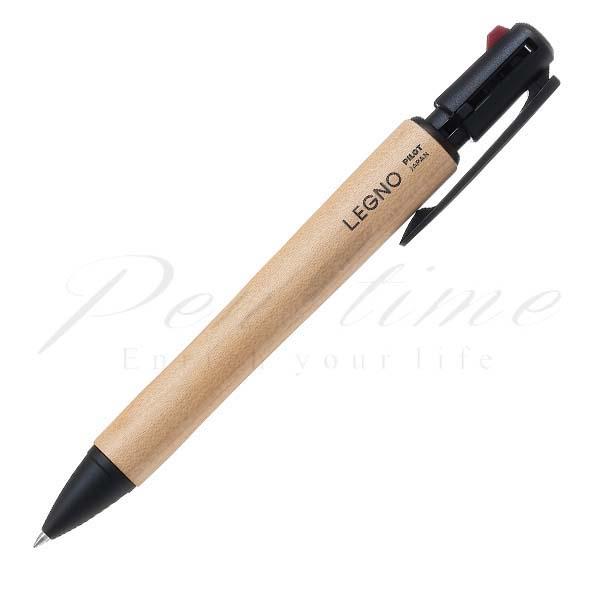 パイロット　複合筆記具（ボールペン黒０．７mm・赤・シャープ０．５ｍｍ）レグノ2+1　BKHLE-2SK　モクメ  M 名入れ不可