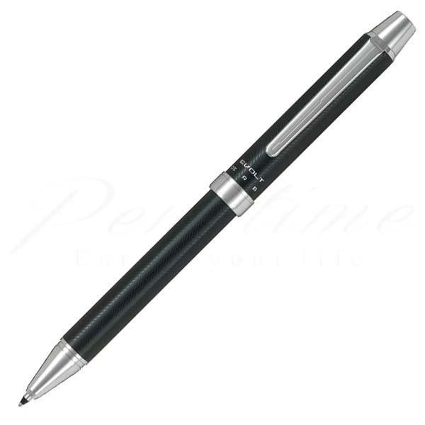 パイロット　複合筆記具（ボールペン黒０．７mm・赤・シャープ０．５ｍｍ）ツープラスワン　エボルト　ＢＴＨＥ−１５０Ｒ　ヘリンボ−ンブラック  ＨＢ