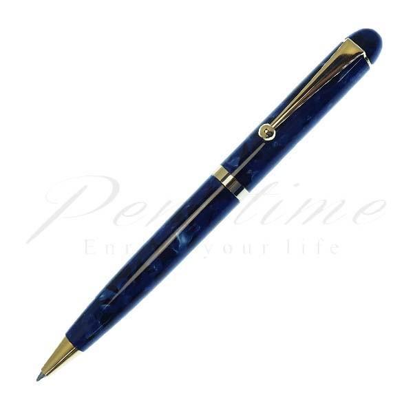 【新品未使用・ケース付き】　大西製作所　ボールペン　群青（ブルー）　細軸 ケース付き 大西製作所 ボールペン 群青(ブルー) 細軸（大西