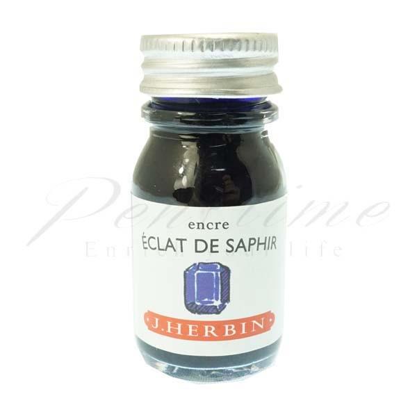 エルバン　ミニボトルインク　トラディショナルインク　１０ｍｌ　ｈｂ１１５１６　サファイヤブルー   名入れ不可 ラッピング不可 ネコポス不可