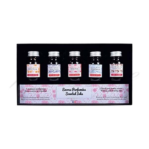 エルバン ミニボトルインク5本セット 香りつき hb18700 名入れ不可