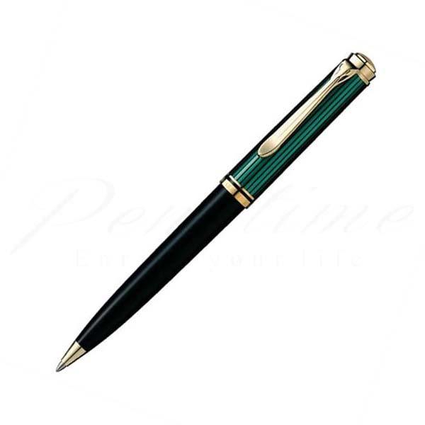【送料込み】ペリカン ボールペン Ｋ８００ スーベレーン 緑縞 Pelikan（筆記具） ペリカン ボールペン スーベレーン K800