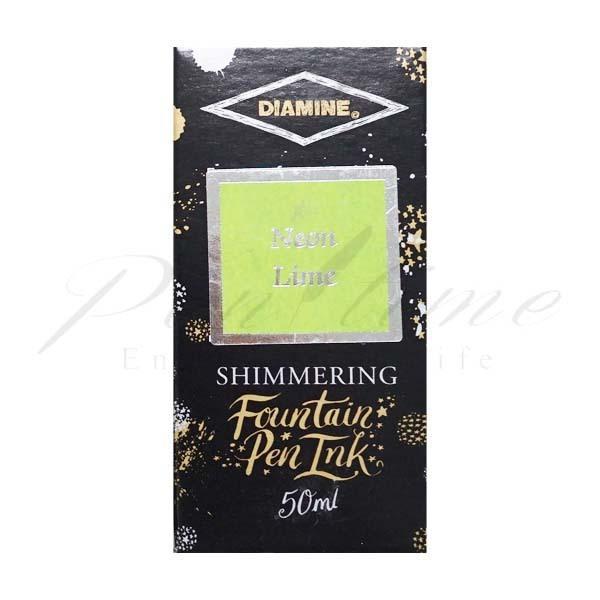 ダイアミン シマーリングインク ボトルインク ｎｏ６４０ ネオンライム ｎｅｏｎ ｌｉｍｅ 名入れ不可 ラッピング不可 ネコポス不可 No640 万年筆 高級筆記具の店ペンタイム 通販 Yahoo ショッピング