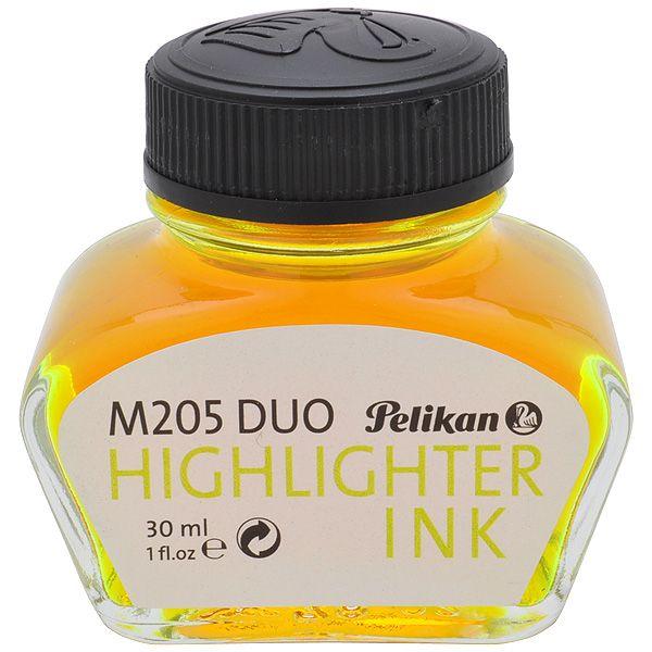 ペリカン万年筆 特別生産品 M205 DUO 蛍光イエロー Pelikan ペリカン 万年筆 特別生産品 M205 DUO ネオン BB（極太