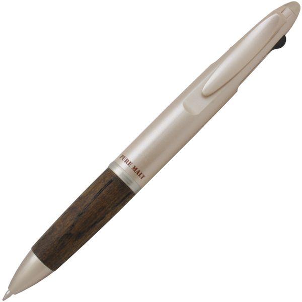 ボールペン 三菱鉛筆 名入れ ジェットストリーム JETSTREAM インサイド ピュアモルト ダークブラウン MSXE3-1005-07-22 19331
