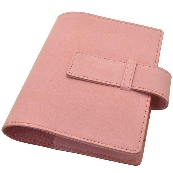 Pentペント by ケイシイズ パピルス ノートカバー ヌバック ピンク