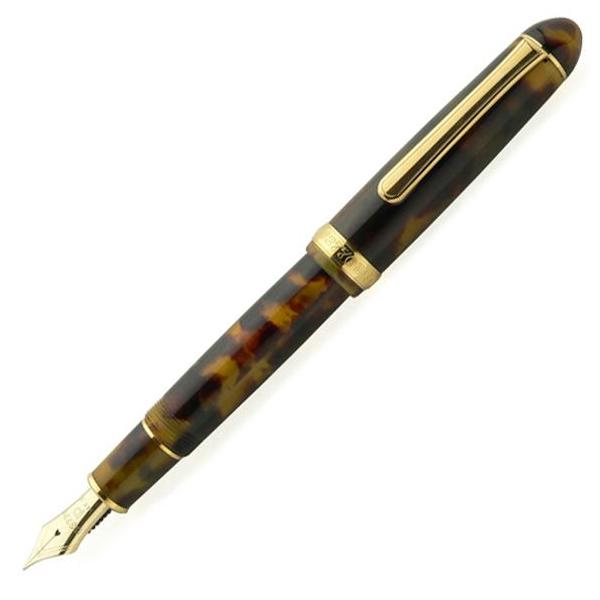 【未使用品】プラチナ万年筆　セルロイド　イシガキ　センチュリー3776 M字 プラチナ萬年筆 #3776 センチュリー セルロイド PTB-35000S