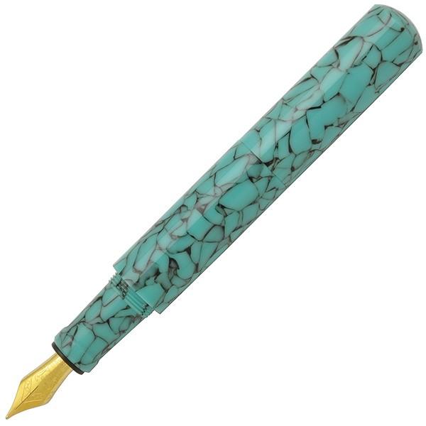万年筆 helico 諏訪 匠 シュクル Turquoise Blue ターコイズブルー