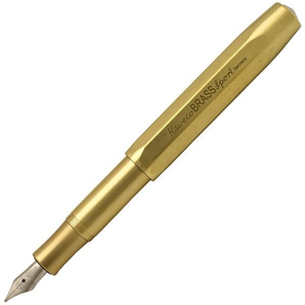 まとめ売り　カヴェコブラス　カヴェコ万年筆 Kaweco ブラススポーツ [ゴールド] (万年筆) 価格比較 - 価格.com